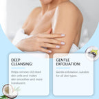 West&Month Exfoliating Body Scrub, Clear Skin, Remove Dead Skin, Smooth And Brightening Skin Scrub